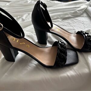 Unisa Black Women's Heeled Sandals Size 9 / NEVER BEEN WORN